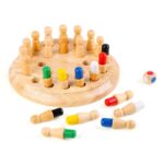 Wooden Memory Match Stick Chess Game Set